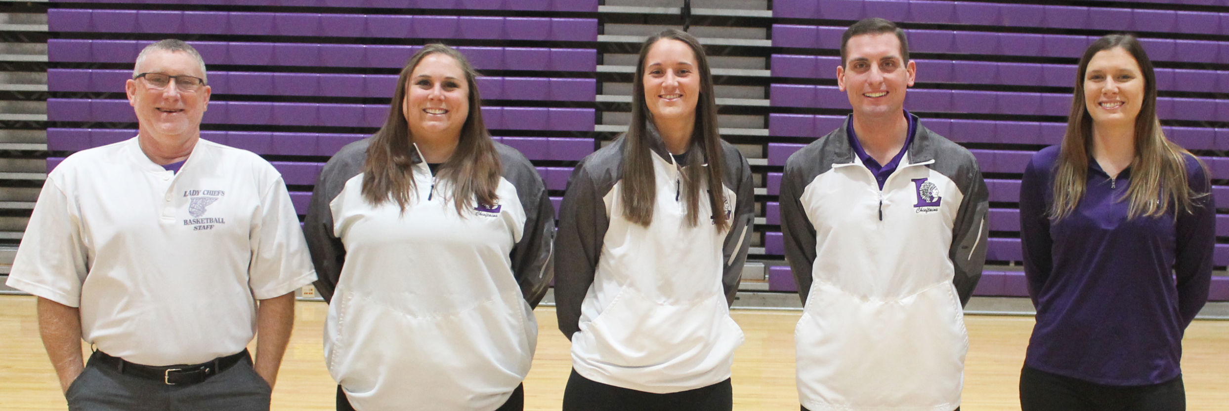 Lady Chiefs basketball coaching staff